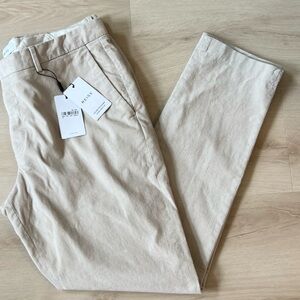 Reiss Men's Oatmeal Corduroy Pants NWT